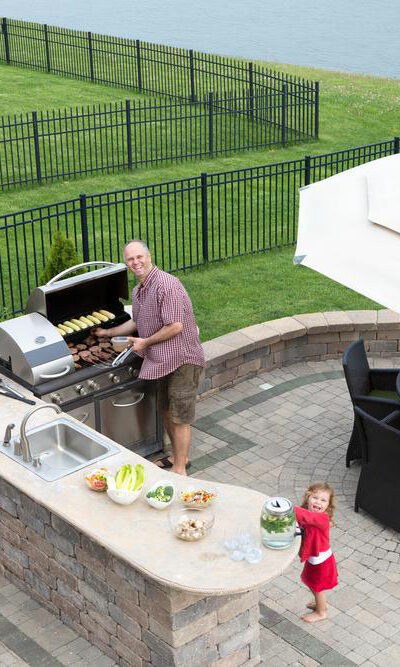 7 points to consider when designing an outdoor kitchen island