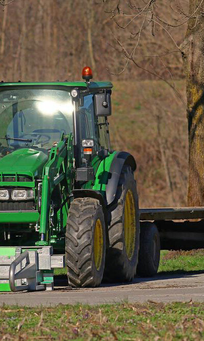 Common types of tractors used for various purposes