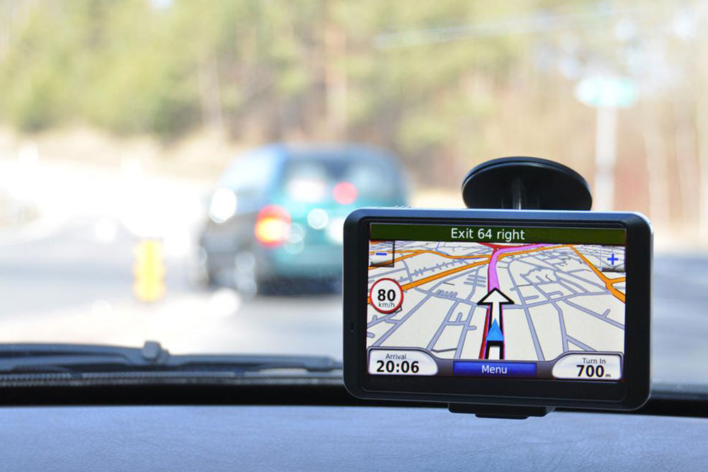 Car navigation with GPS