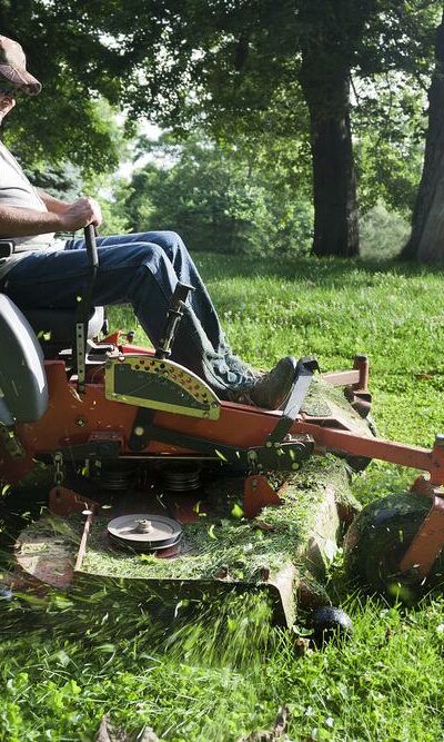 Choosing an appropriate ride lawn mower