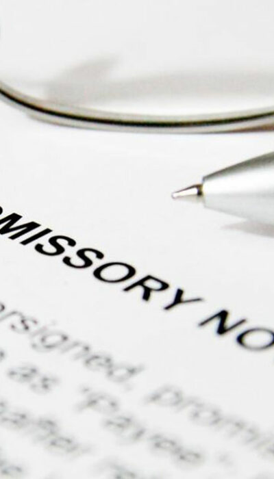 A detailed guide to fill a promissory note template