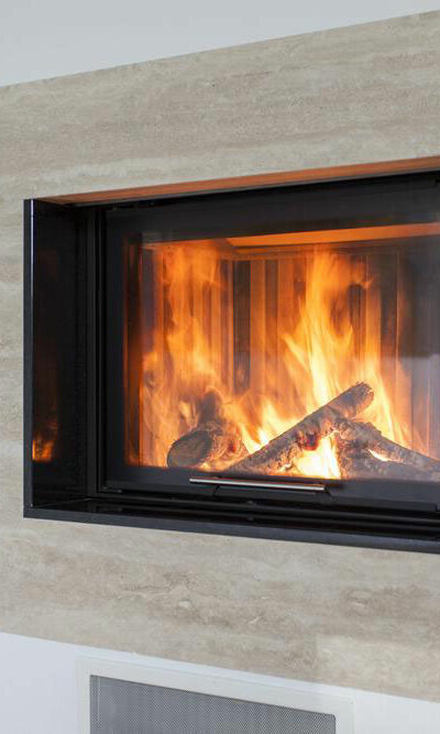 A list of common types of modern fireplaces