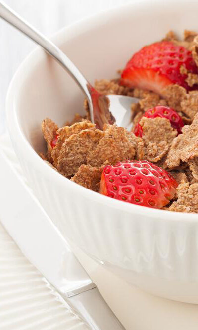 Begin your day with high-fiber cereals for a bright start