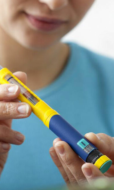 Guide to use a diabetes insulin pen