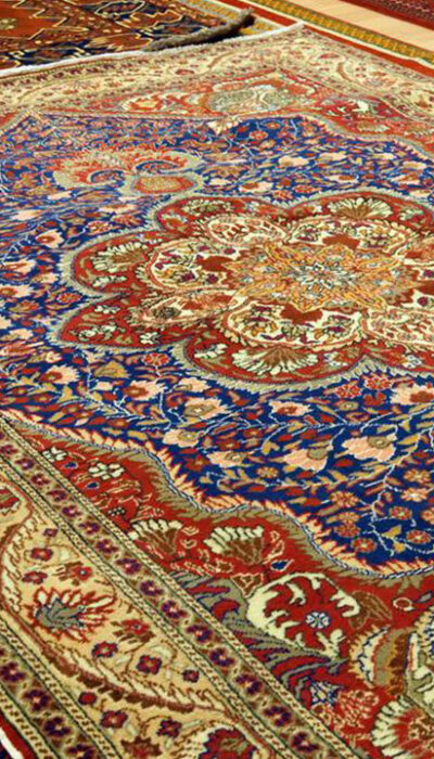 Different materials used to make area rugs