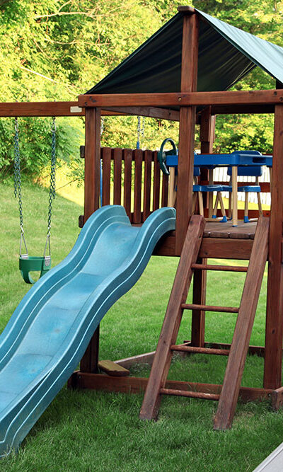 Different types of outdoor playset accessories