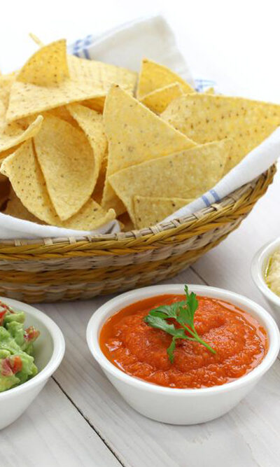 Different types of salsa for your nachos