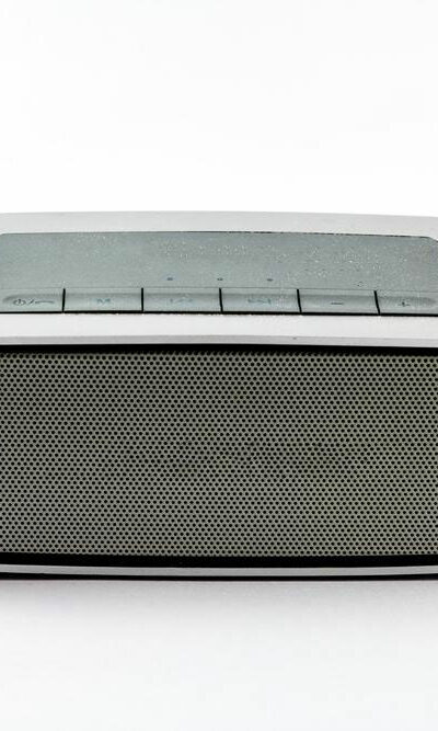 Enjoy music on the go with portable speakers