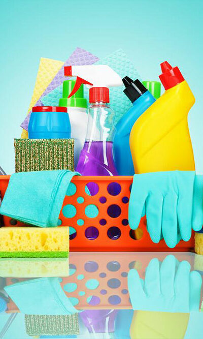 Essential bathroom cleaning products