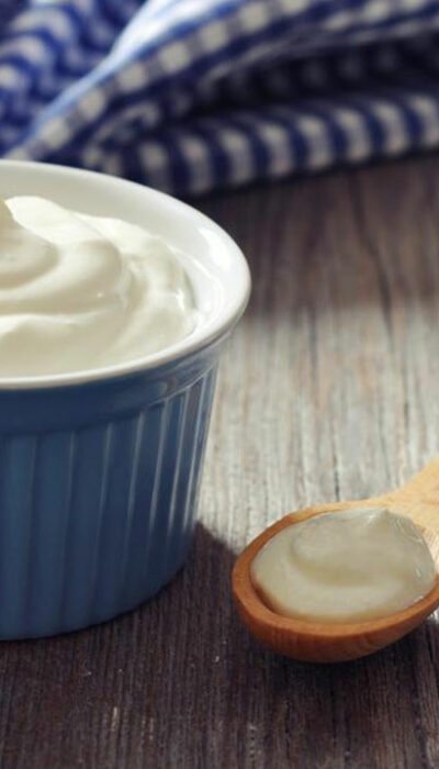 How to make probiotic yogurts with cheese and mayo?