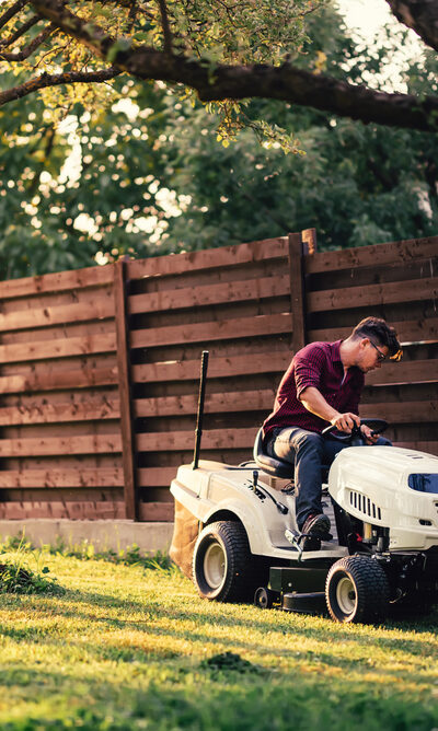 Improving The Lawn Conditions With A Tractor