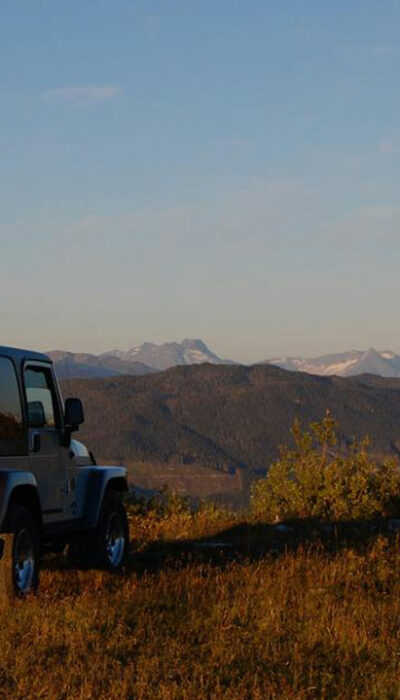 Jeep on top