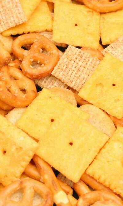 Oven-baked Chex Party Mix Recipe