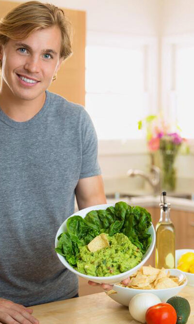 Making guacamole healthier