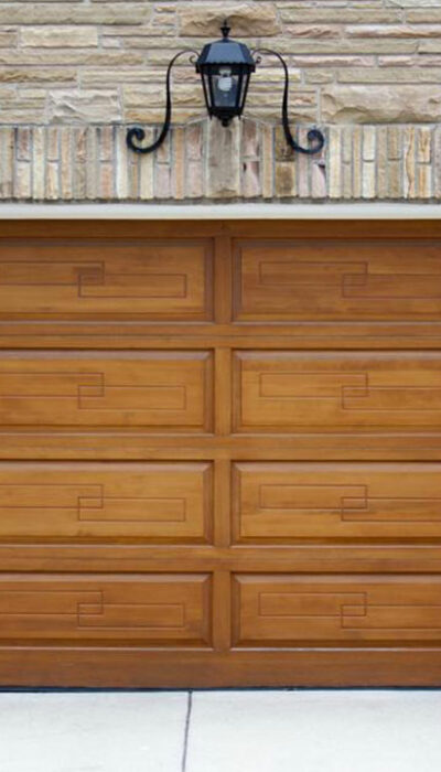 Steps to change garage door panels