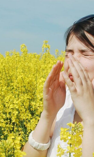 Symptoms and signs of pollen allergies