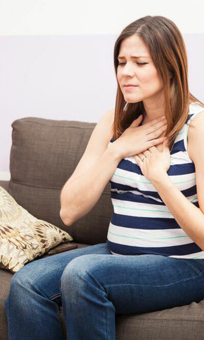 Symptoms of heartburn