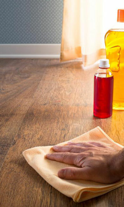 Retain the sparkle of wood floors by following these cleaning routines