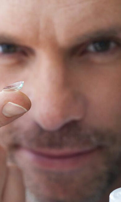 What are the different types of contact lenses?