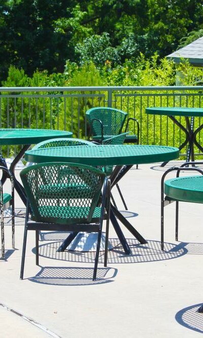 Wrought iron: The material of choice for patio furniture