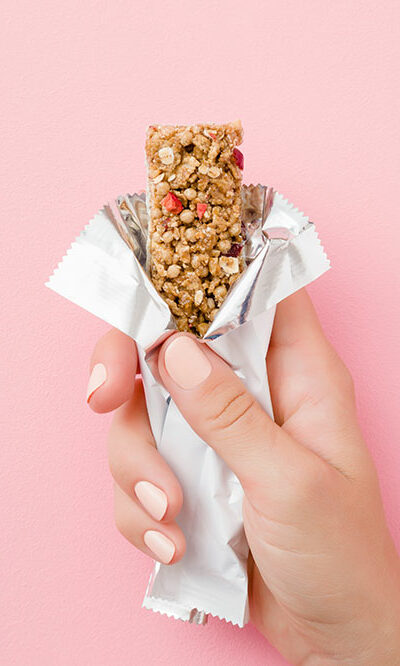 Tasty snack bars to boost protein intake