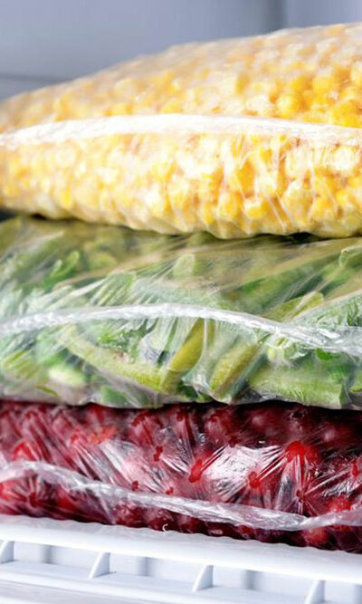 Three ways of freezing corn