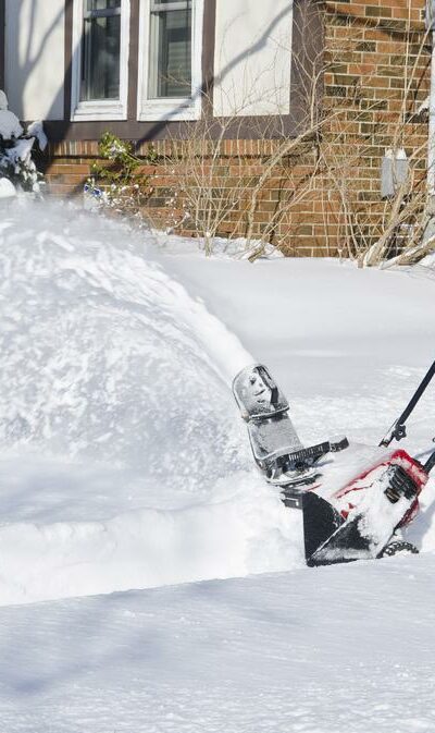 Time to clear the snow!