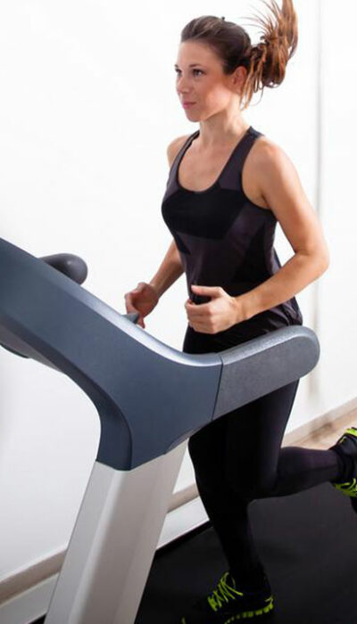 Treadmills for pain relief and daily exercise