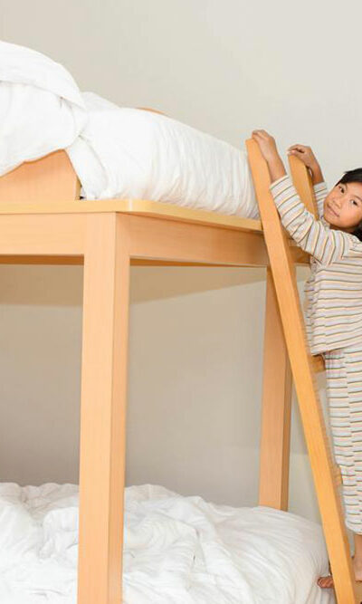 Use bunk beds to save space smartly