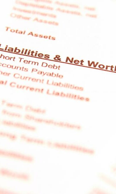 6 Liabilities That Will Affect Your Net Worth