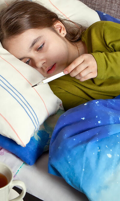 Methods to Use a Thermometer and a Fever Temperature Chart with Children